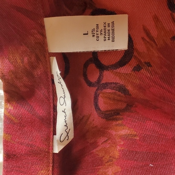 French Laundry Awesome Designed Long Sleeve Collared Pocketed Sz. L Jacket - Picture 9 of 11